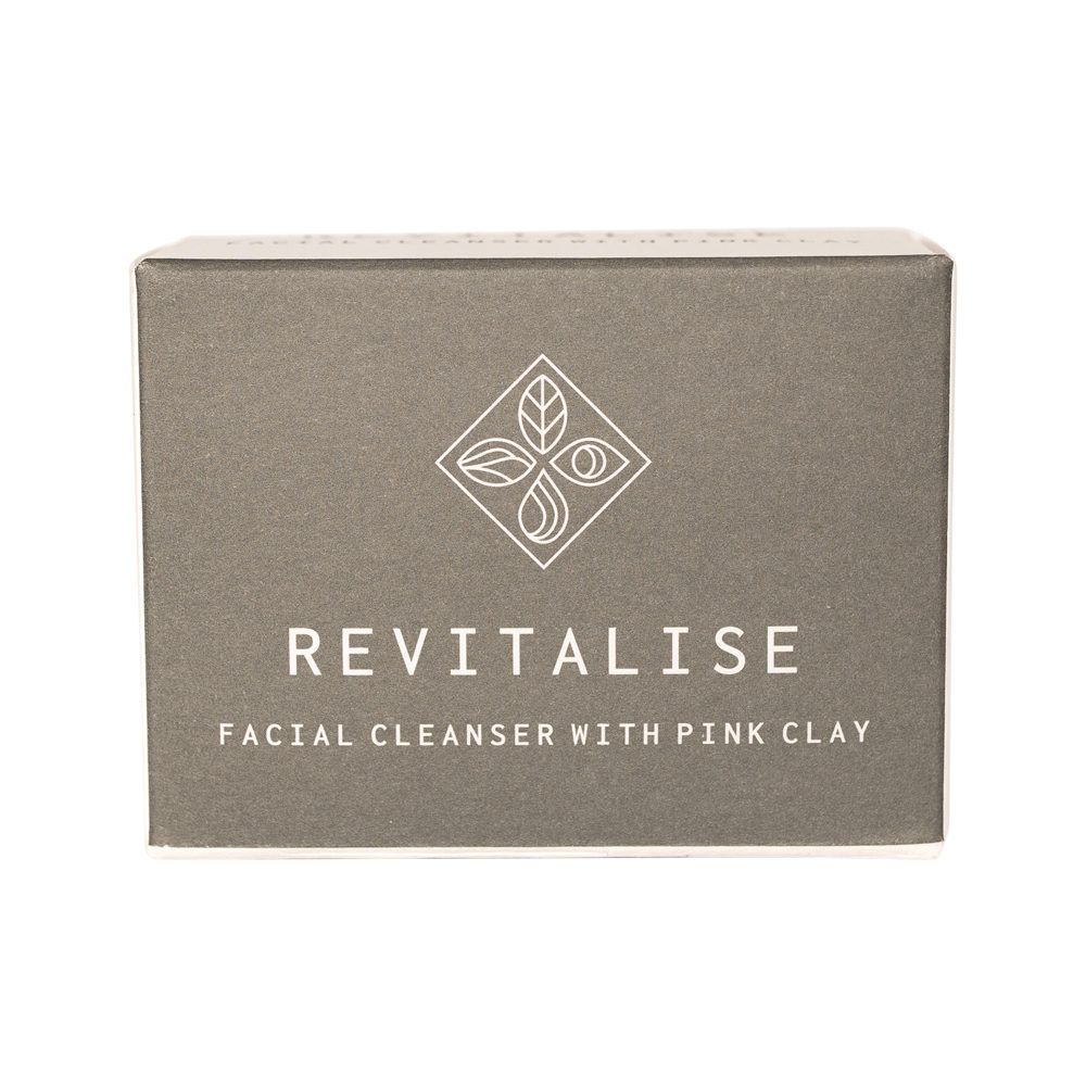 Base (Soap With Impact) Bar Revitalise Facial Cleanser with Pink Clay (Boxed) 120g