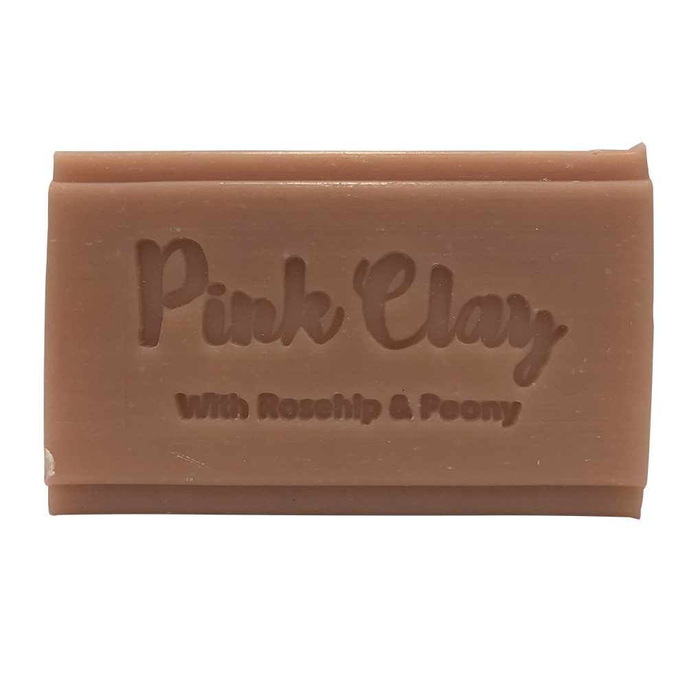 Clover Fields Natures Gifts Essentials Pink Clay with Rosehip & Peony Coconut-Base Soap 150g