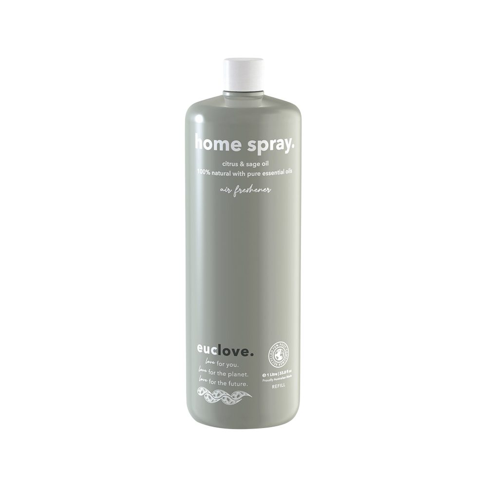 Euclove Home Spray Citrus & Sage Oil 1 Litre