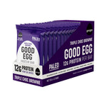 Googys Good Egg Protein Bar Triple Choc Brownie 55g x 12 Pack