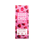 Googys Good Choc+ (Collagen + Egg Protein Chocolate) Dark Raspberry 100g x 10 Pack