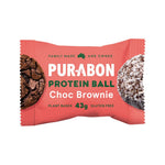 Purabon Protein Balls Choc Brownie 43g x 12 Pack