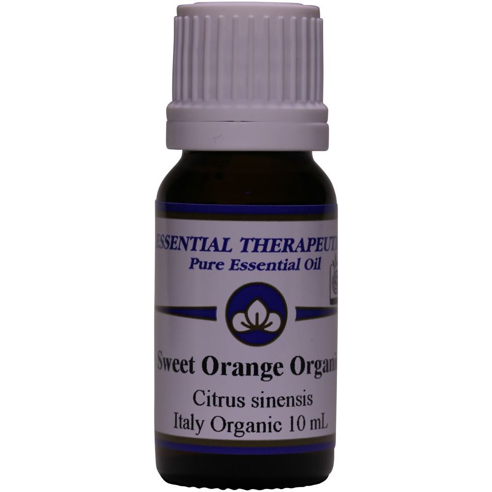 Essential Therapeutics Essential Oil Sweet Orange Organic 10ml