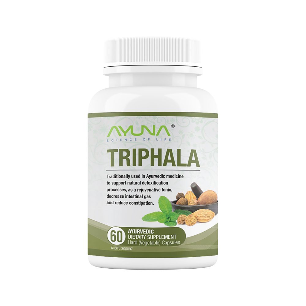 Ayuna Triphala 60 Vege Capsules