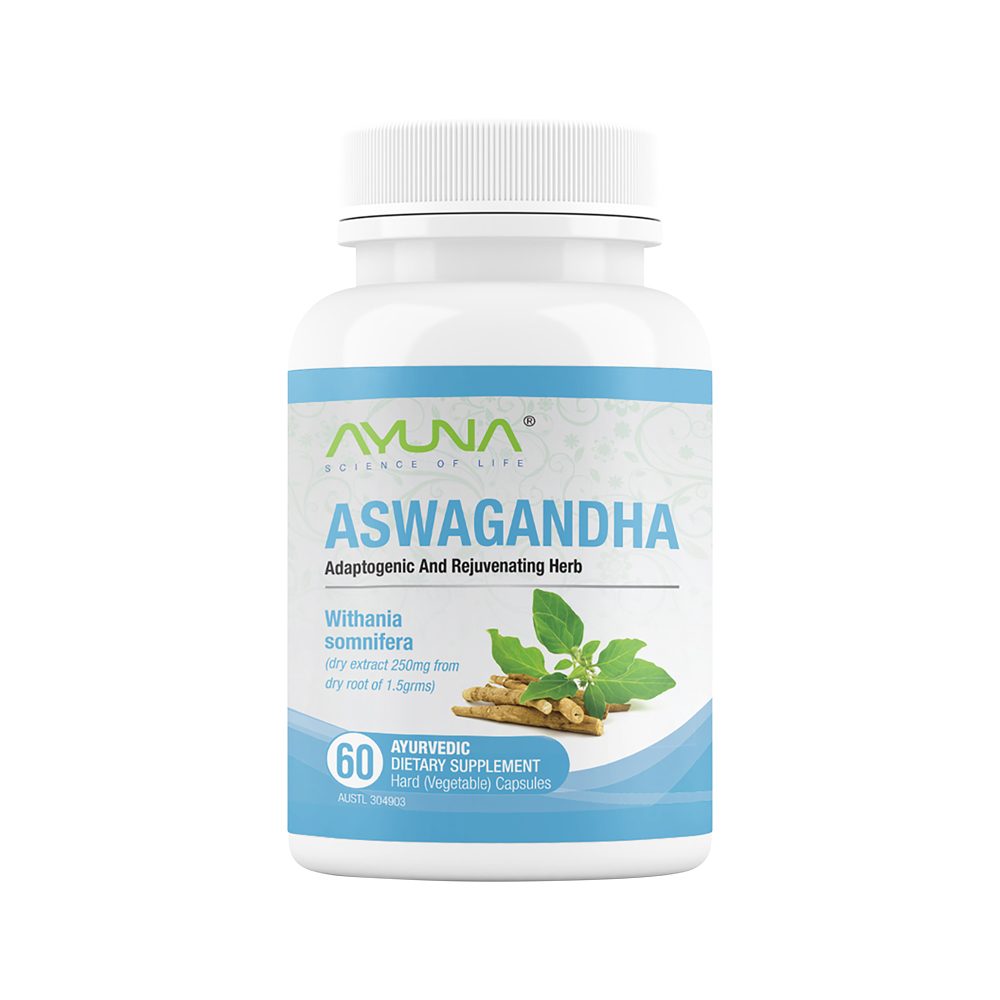 Ayuna Aswagandha 60 Vege Capsules