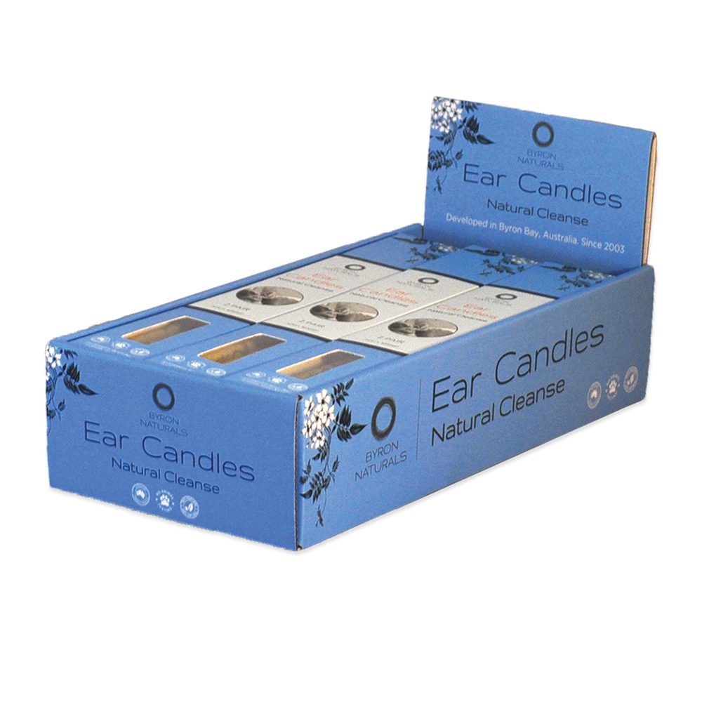 Byron Naturals Ear Candles 2 Pairs x 12 Pack