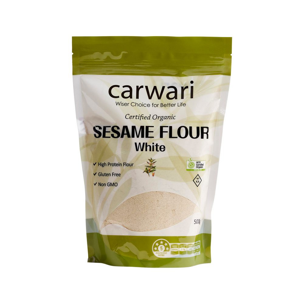 Carwari Organic Sesame Seed Flour White 500g