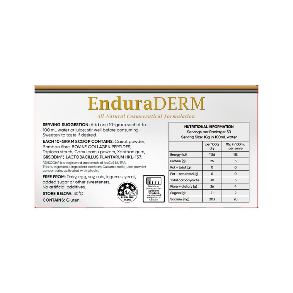 Cell-Logic EnduraDERM Sachets 10g x 30 Pack