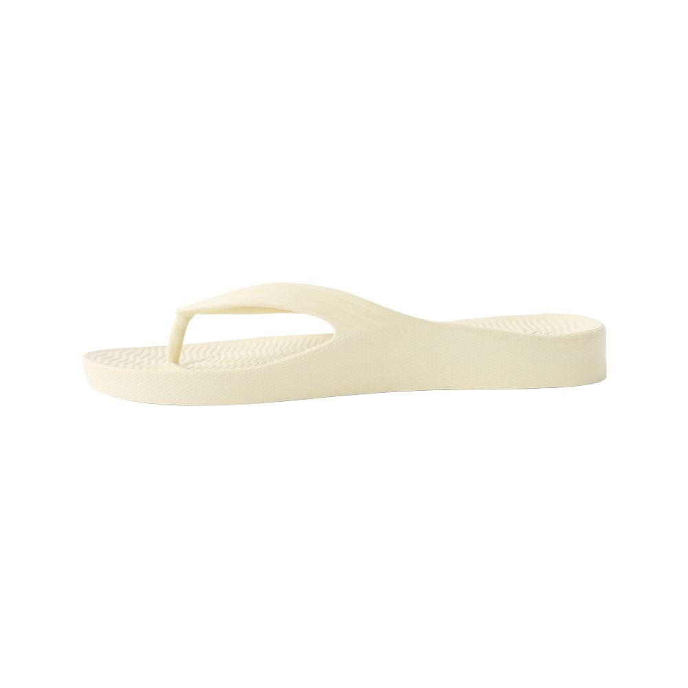 Cheeki Arch Support Thongs Sandstone Womens Size US7