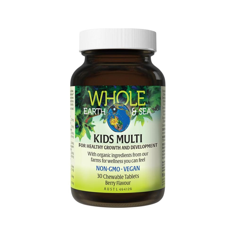 Whole Earth & Sea Kids Multi (Berry) Chewable 30 Tablets