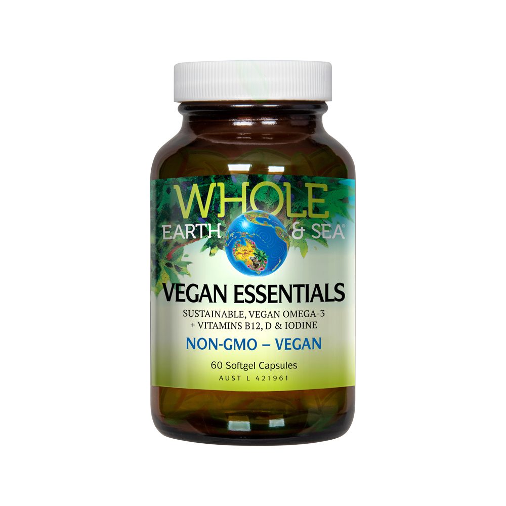 Whole Earth & Sea Vegan Essentials 60 Capsules