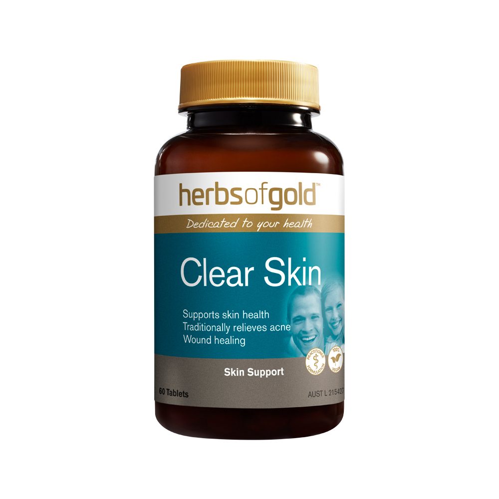 Herbs of Gold Clear Skin 60 Tablets