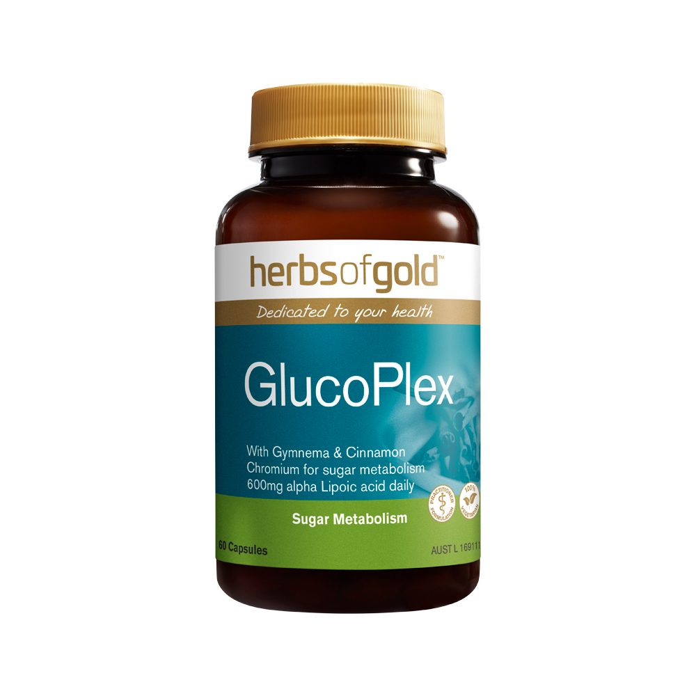 Herbs of Gold GlucoPlex 60 Capsules