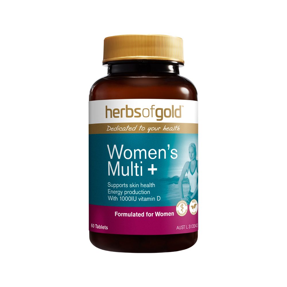 Herbs of Gold Womens Multi+ 60 Tablets