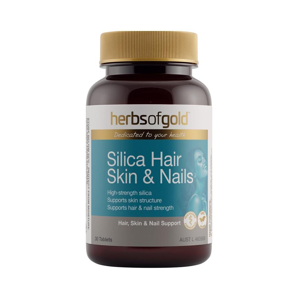Herbs of Gold Silica Hair Skin & Nails 30 Tablets