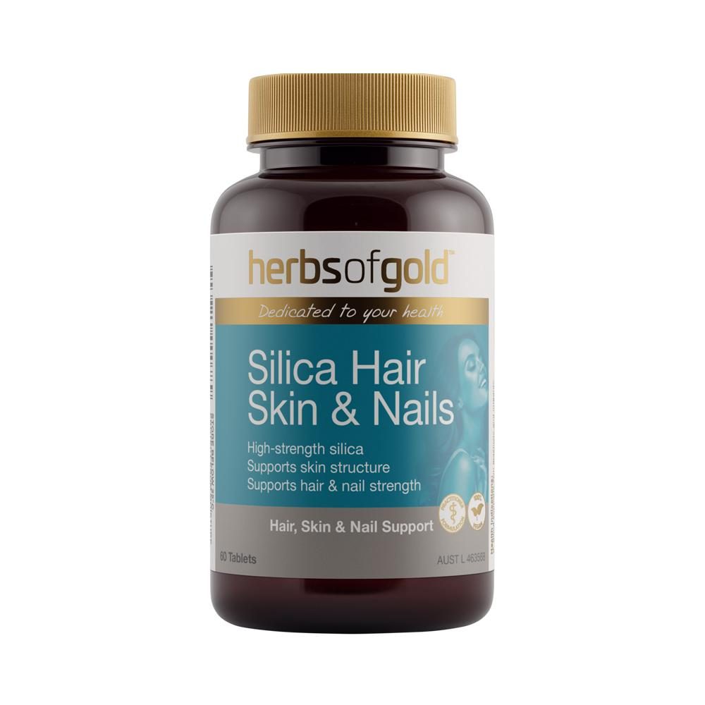 Herbs of Gold Silica Hair Skin & Nails 60 Tablets