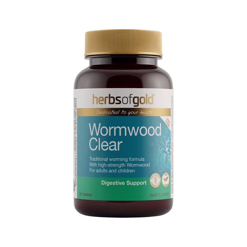 Herbs of Gold Wormwood Clear 28 Tablets