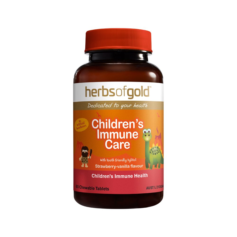 Herbs of Gold Childrens Immune Care Chewable 60 Tablets