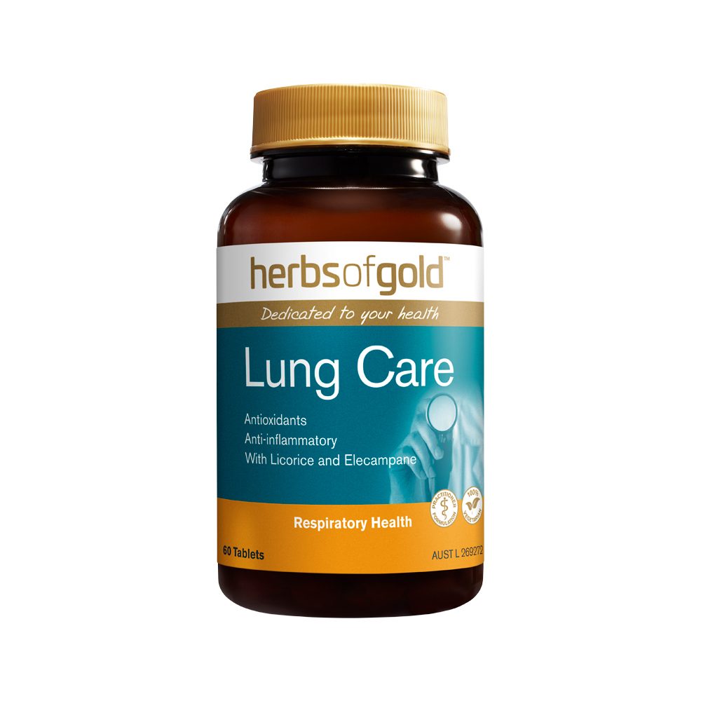 Herbs of Gold Lung Care 60 Tablets