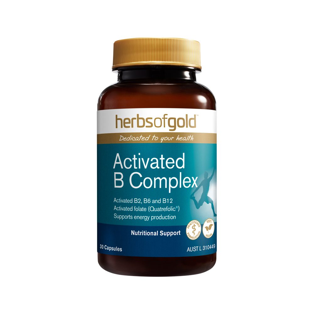 Herbs of Gold Activated B Complex 30 Capsules