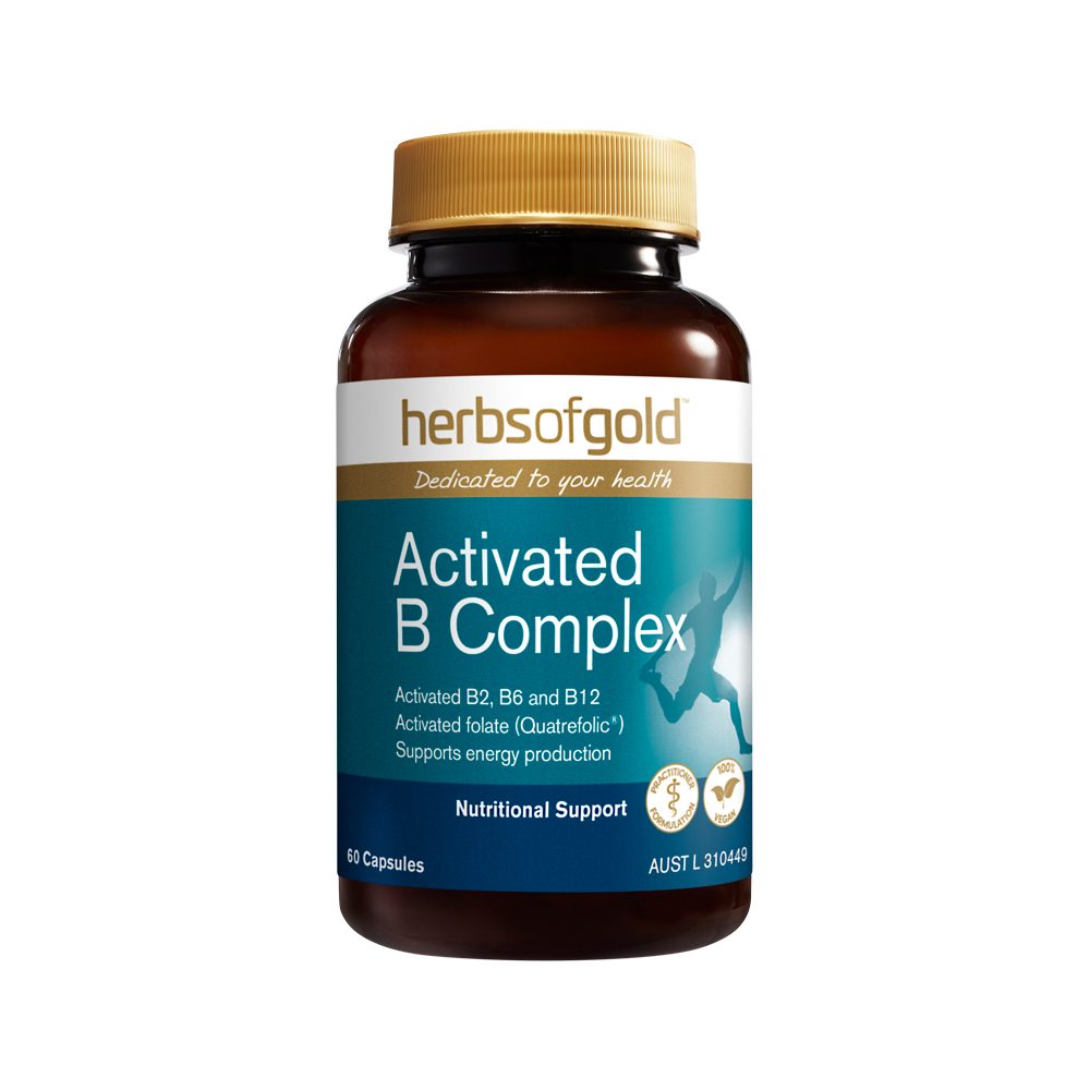Herbs of Gold Activated B Complex 60 Capsules