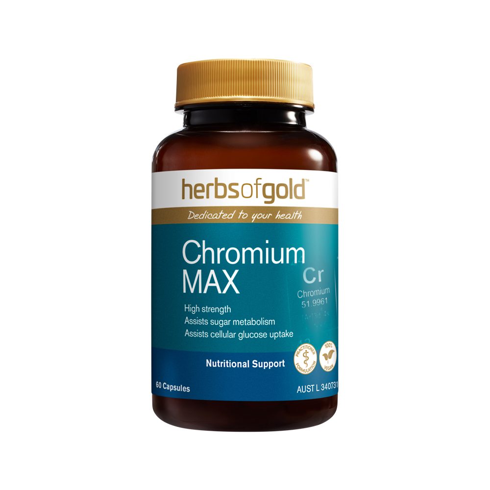 Herbs of Gold Chromium MAX 60 Capsules