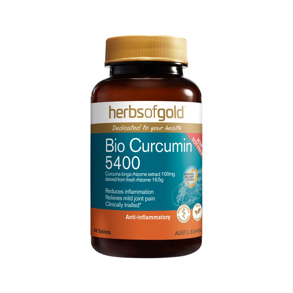 Herbs of Gold Bio Curcumin 5400 30 Tablets