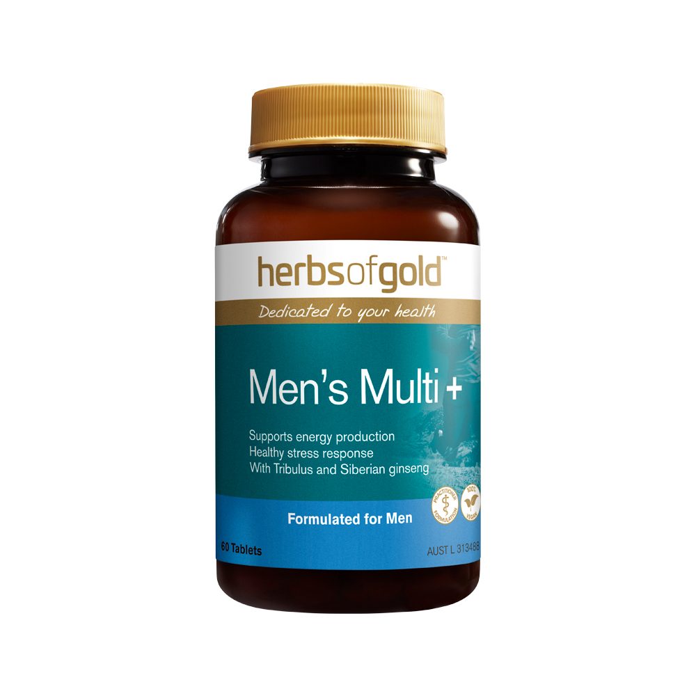 Herbs of Gold Mens Multi+ 60 Tablets