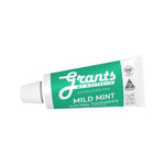 Grants Of Australia Natural Toothpaste Mild Mint with Aloe Vera Travel Size 25g x 12 Pack