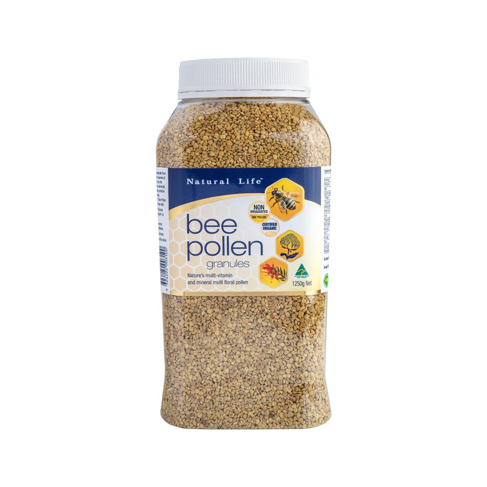 Natural Life Bee Pollen Granules (Non Irradiated) 1.25kg
