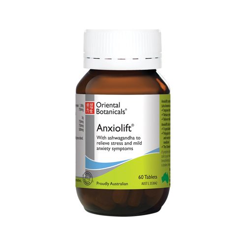 Oriental Botanicals Anxiolift 60 Tablets