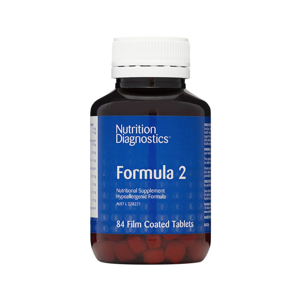 Nutrition Diagnostics Formula 2 84 Tablets