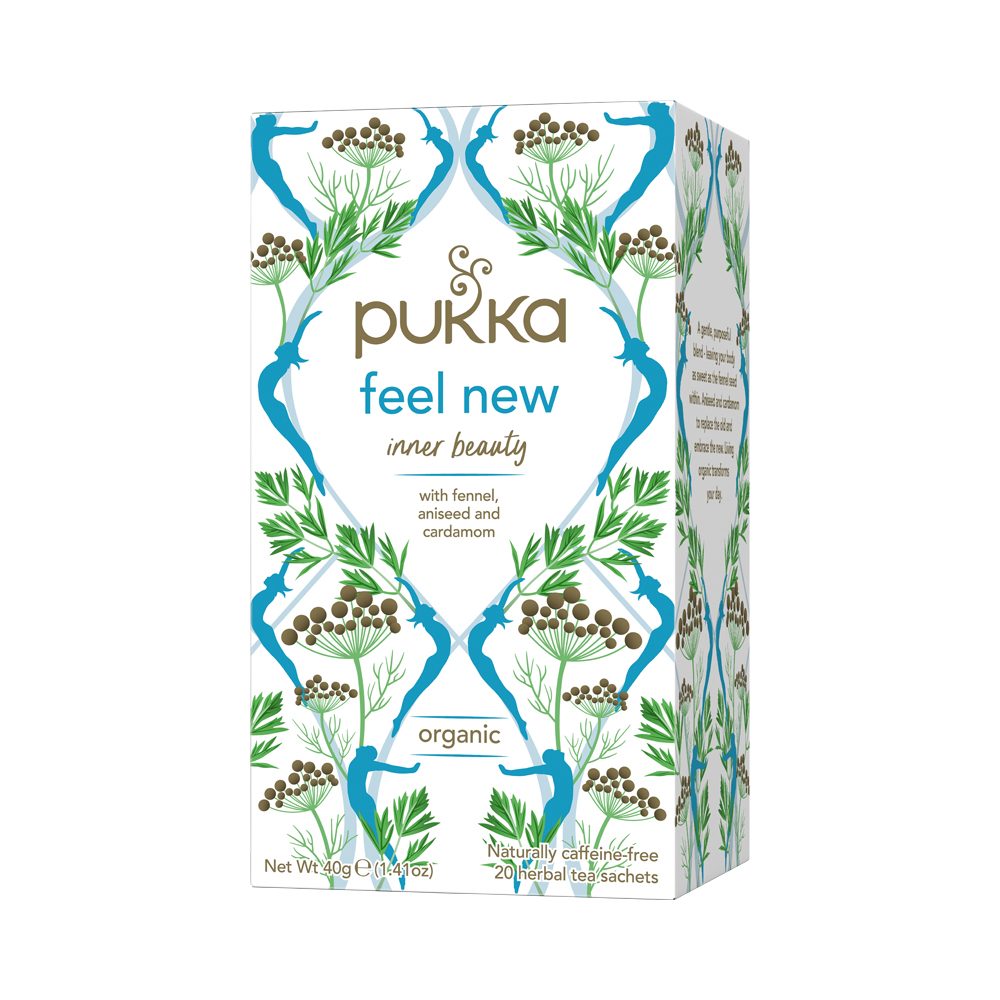 Pukka Organic Feel New x 20 Tea Bags