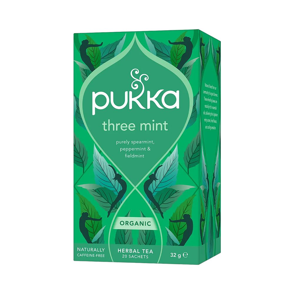 Pukka Organic Three Mint x 20 Tea Bags