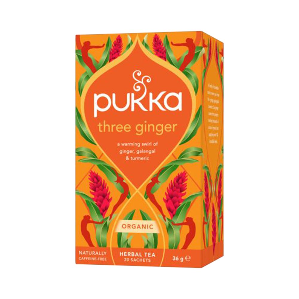 Pukka Organic Three Ginger x 20 Tea Bags