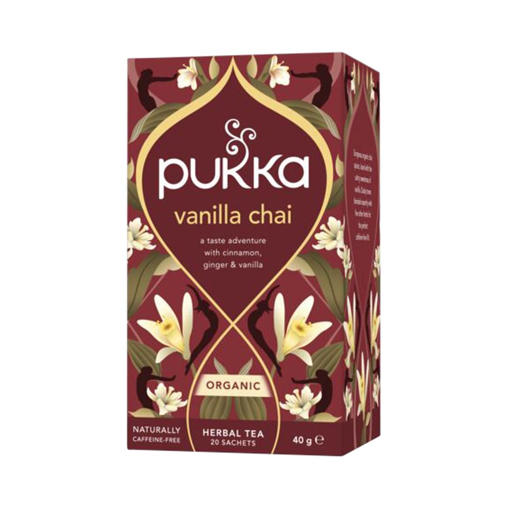 Pukka Organic Vanilla Chai x 20 Tea Bags