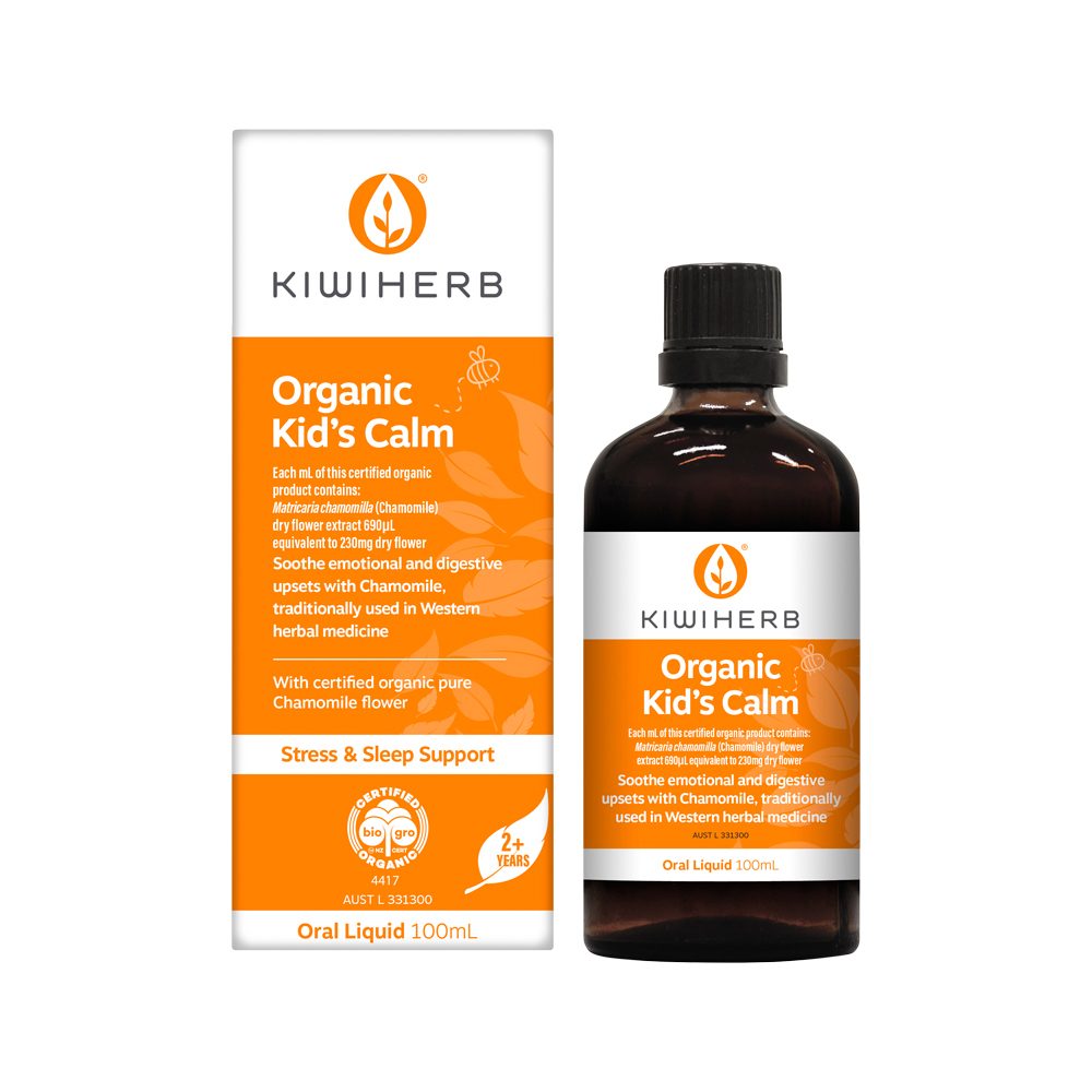 Kiwiherb Organic Kids Calm Oral Liquid 100ml