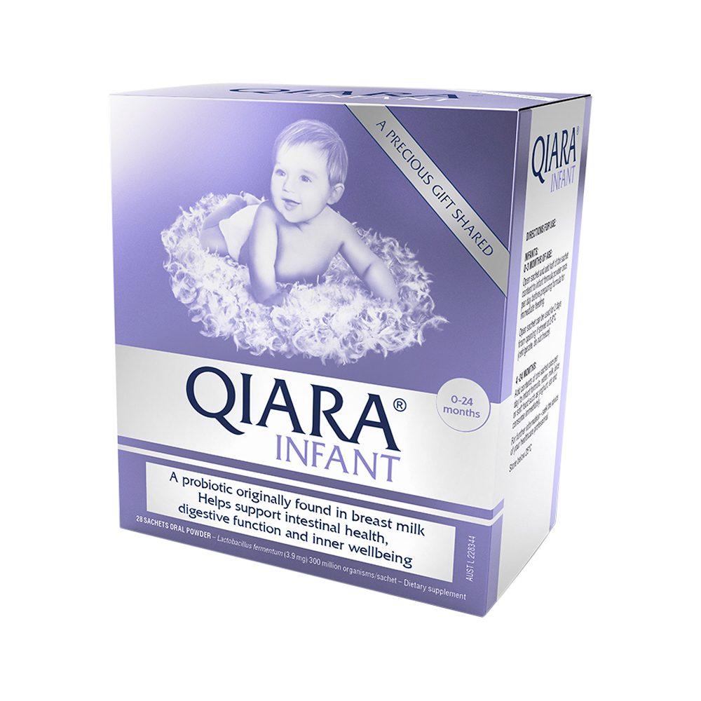 Qiara Infant (Probiotic 300 million organisms) CFU per Sachet x 28 Pack
