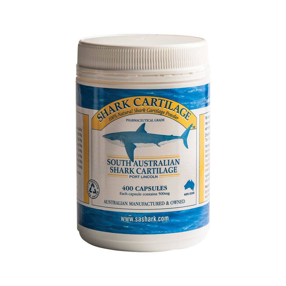 South Australian Shark Cartilage Shark Cartilage 500mg 400 Capsules