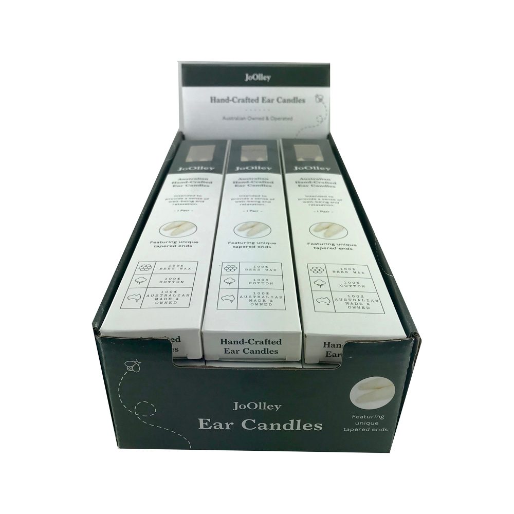 Jo Olley Ear Candles 1 Pair x 12 Pack