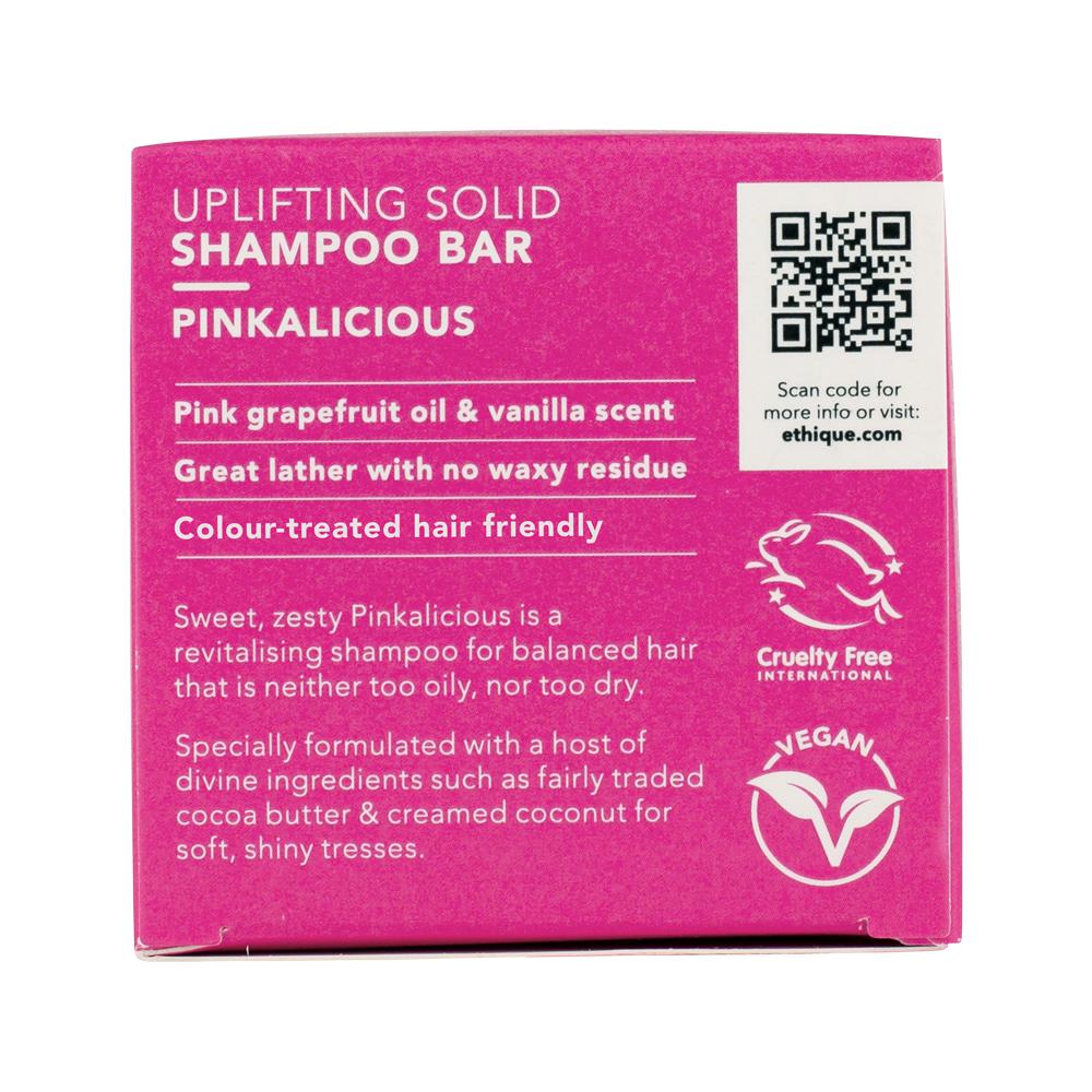 Ethique Bar Shampoo Uplifting Solid Pinkalicious (Revives Balanced Hair) 110g