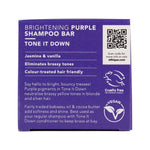 Ethique Bar Shampoo Brightening Purple Tone It Down (Neutralises Brassy Tones) 110g