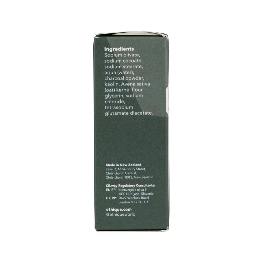 Ethique Bar Soap Charcoal Kaolin & Oatmeal Unscented 120g