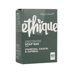 Ethique Bar Soap Charcoal Kaolin & Oatmeal Unscented 120g