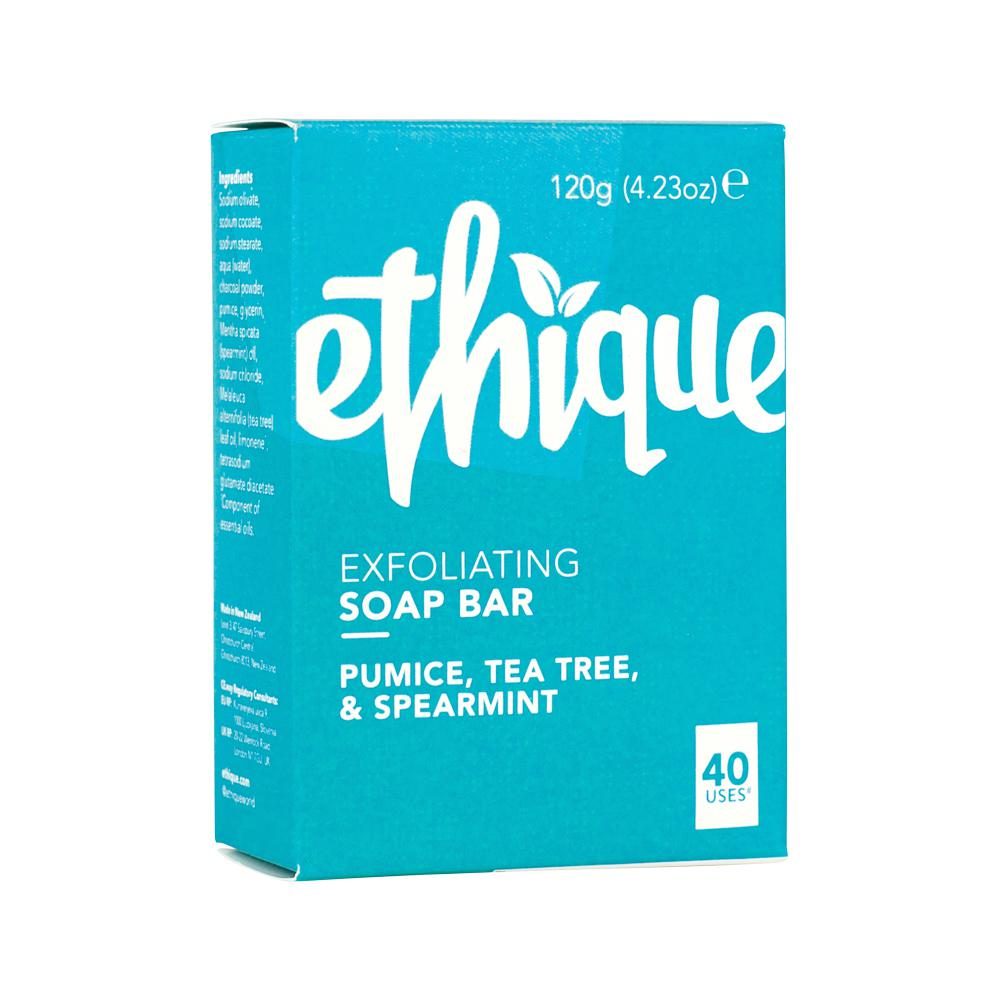 Ethique Bar Soap Exfoliating Pumice Tea Tree & Spearmint 120g