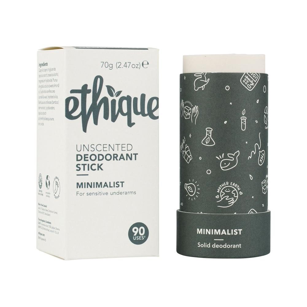 Ethique Deodorant Stick Minimalist Unscented (For Sensitive Underarms) 70g