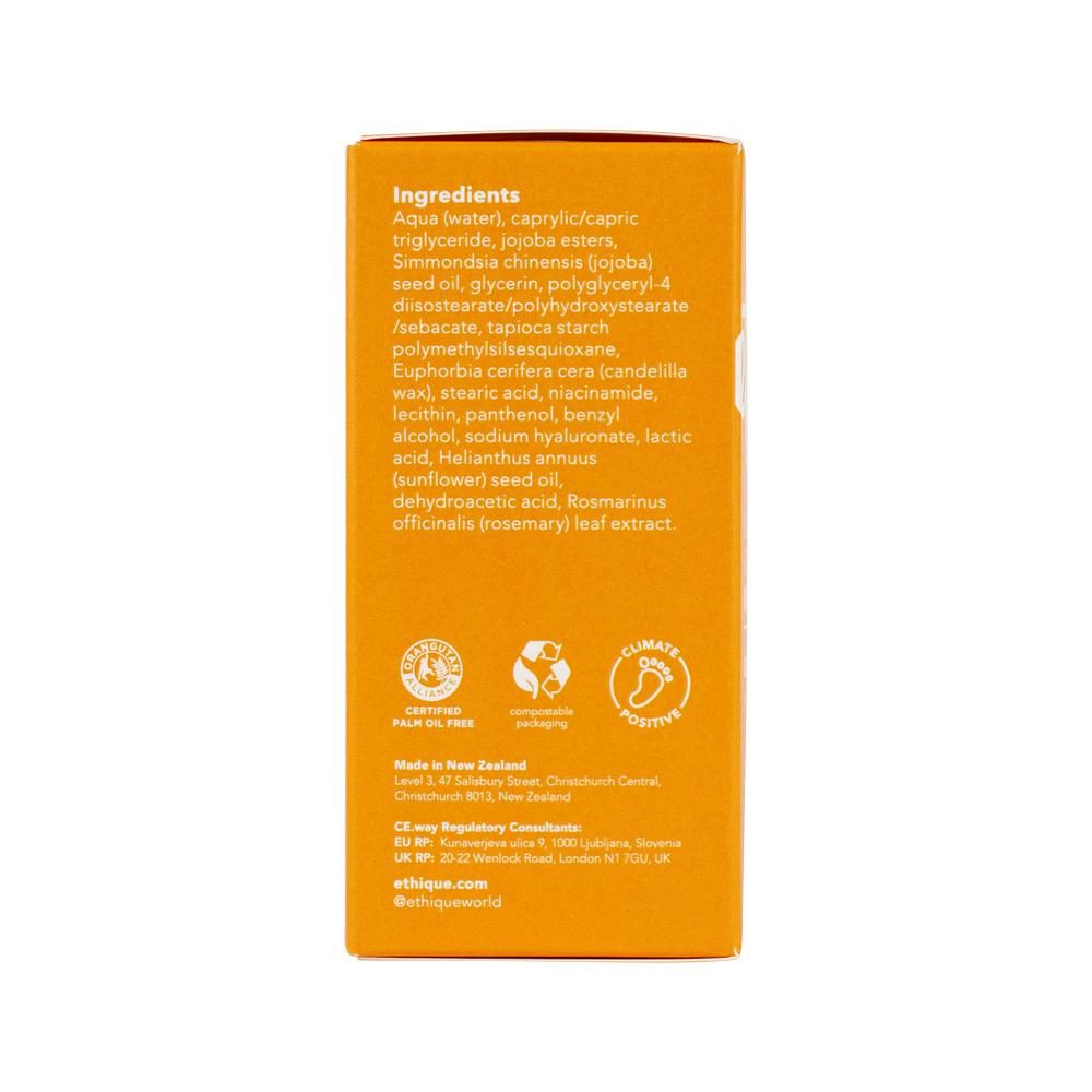 Ethique Face Moisturiser Lightweight Solid Quench (For Oily To Balanced Skin) 65g