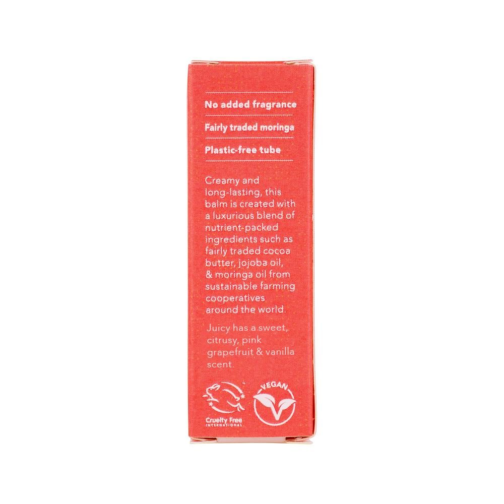 Ethique Lip Balm Nourishing Juicy Pink Grapefruit & Vanilla 9g