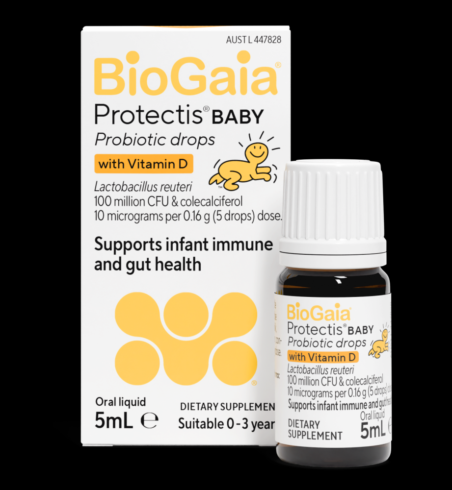 Biogaia Protectis Baby Oral Liquid Probiotic Drops Vitamin D 5ml