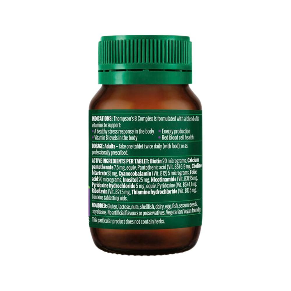 Thompson's B Complex 100 Tablets